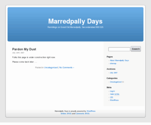 marredpallydays.com: Marredpally Days
