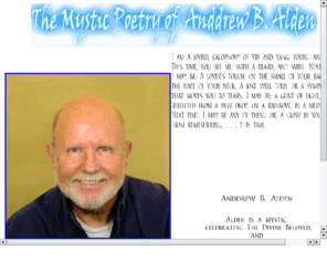 anddrewbalden.com: The Mystic Poet, Anddrew B Alden
Special words for special people