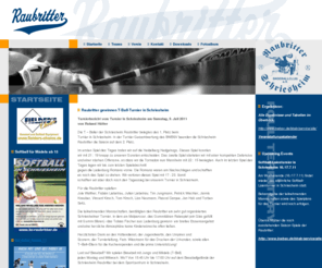 bc-raubritter.org: Startseite
Base- und Softballclub Raubritter Schriesheim e.V.