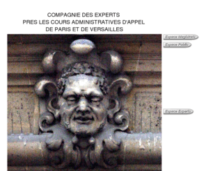 expertadministratifparisversailles.org: Compagnie des Experts Prs les Cours Administratives d'Appel de Paris et de Versailles
Compagnie des Experts Prs les Cours Administratives d'Appel de Paris et de Versailles