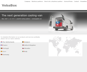 vebabox.com: VebaBox Portal - The new generation cooling van
VebaBox the new cooling van generation