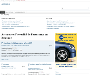 assurance.be: Assurance auto en Belgique - Assurance
Assurance auto, tous ce qu'il faut savoir sur l'assurance auto en Belgique