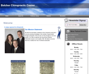 belcherchiropractic.com: Belcher Chiropractic Center
Chiropractic website offering patient and community education