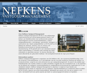 nefkensvastgoed.com: Welkom
Nefkens Vastgoed Management (NVM) is een zelfstandige onderneming die zich vooral gespecialiseerd heeft in het beheer van bedrijfsruimten voor professionele partijen. Opdrachtgevers kunnen projectontwikkelaars, andere vastgoedbeheerders, verenigingen, gemeenten, beleggers en particulieren zijn. Naast vastgoedbeheer is NVM actief op het gebied van aankoop, verkoop, huur en verhuur van bedrijfsonroerend goed en verzorgt aanpalende dienstverlening. NVM gelooft niet in een standaard aanpak. Iedere opdrachtgever is namelijk uniek vanwege zijn eigen individuele en specifieke wensen. De diverse diensten zijn zowel afzonderlijk als gebundeld inzetbaar. Het werkgebied bestrijkt de regio groot Meppel.