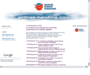 airlines-handling.com: AIRLINES-HANDLING
Airlines-Handling.com : le portail de l'actualité aéroportuaire