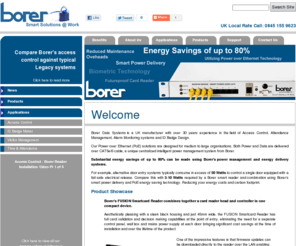 borer.co.uk: Borer Data Systems - Access Control | Attendance Management | Alarm Monitoring | ID Badge Production | Locker Management | Visitor Management
Borer Data Systems Ltd is one of the UK's leading manufacturers in the specialist field of access control, attendance management and alarm monitoring systems