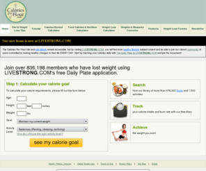 caloriesperhour.com: Free Calorie Counter, Weight Loss Calculators, and Weight Loss Tutorial | CaloriesPerHour.com
Welcome to Calories per Hour, the web's premier resource for information and peer support for healthy and sustainable weight loss