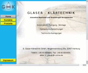 glaser-klaertechnik.com: Glaser-Klärtechnik
Glaser-Klärtechnik