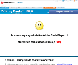 speakingsanta.com: Talking Cards - serwis.wp.pl - Wirtualna Polska
Serwis Kartki w Wirtualna Polska S.A. - pierwszy portal w Polsce.