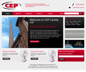 cep-uk.com: CEP Carlisle - Electrical Suppliers throughout Carlisle and Cumbria
CEP Carlisle supply electrical components and products throughout Carlisle and Cumbria.