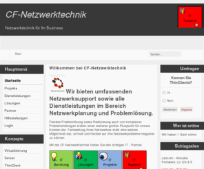 falsone.info: Willkommen bei CF-Netzwerktechnik
Homepage der CF-Netzwerktechnik