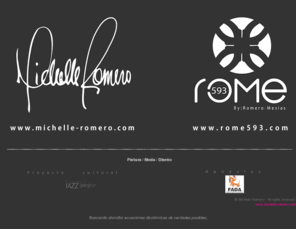 michelle-romero.com: Michelle Romero
Moda, diseño grafico, pintura