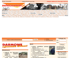 sochaczewianin.pl: Sochaczew i okolice - sochaczewianin.pl
Aktualne informacje z Sochaczewa i okolic, a także rozrywka, porady i forum