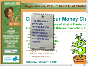 cleanupyourmoneyclutter.com: Clean Up Your Money Clutter
Gain Control, Peace of Mind, & Freedom by Cleaning Up Your Money Clutter