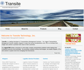 myfreightportal.com: Transite Technology - BUSINESS
Transite Technology helps 3PLs, brokers, shippers and carriers with freight cost management