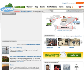 navigeo.pl: navigeo.pl - Multimedialny przewodnik turystyczny
Spotkaj ludzi, którzy dzielą Twoje pasje. Planuj wyprawy i wytyczaj trasy. Publikuj zdjęcia i pisz bloga! Z GPS na pokładzie.