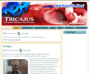 trica.net: Welcome to Trica.net | Tricajus Adaptogen Kuat : Meningkatkan Gairah Hidup Dengan Mengembalikan Keseimbangan Hormon
