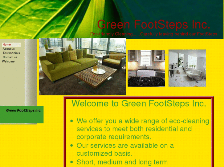 www.greenfootstepscleaning.com