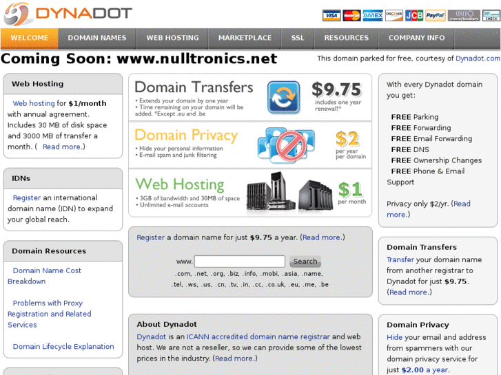 www.nulltronics.net