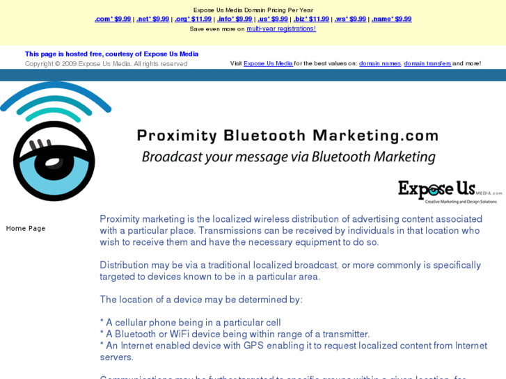 www.proximitybluetoothmarketing.com