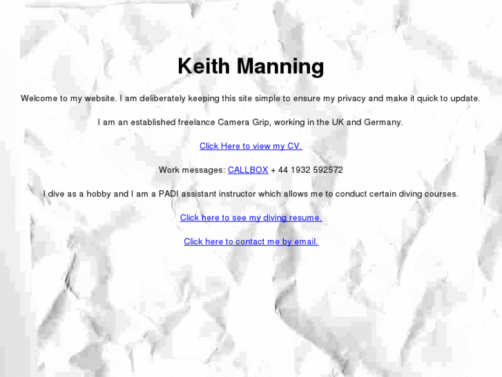 www.keithmanning.co.uk