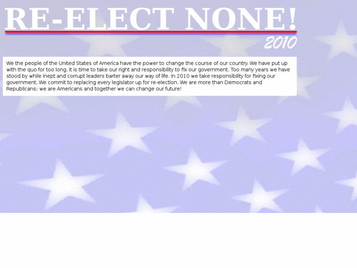 www.reelectnone.org