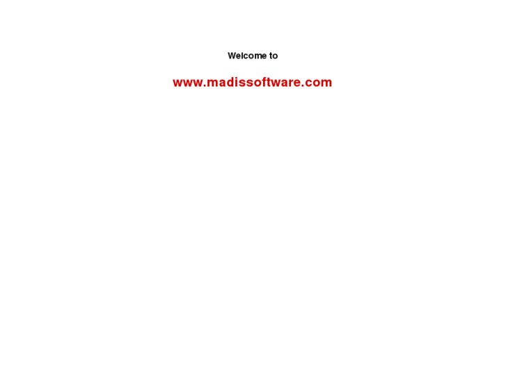 www.madissoftware.net