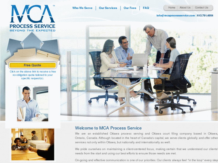 www.mcaprocessservice.net