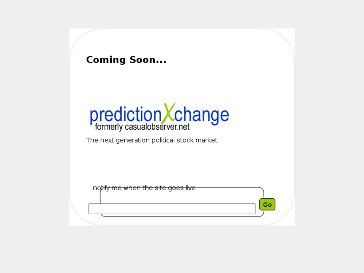 www.predictionxchange.net