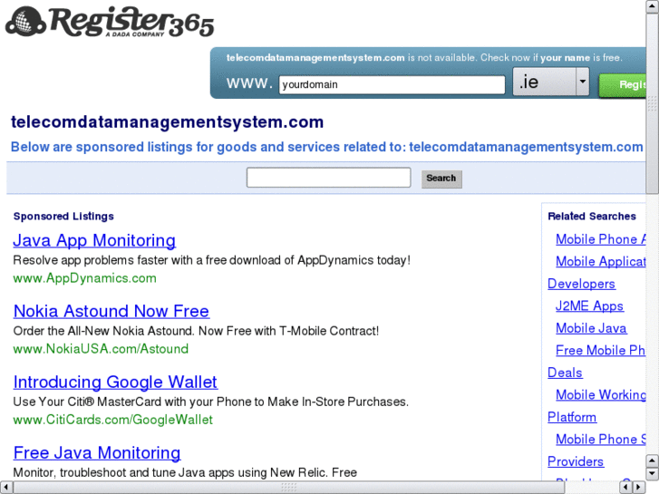www.telecomdatamanagementsystem.com