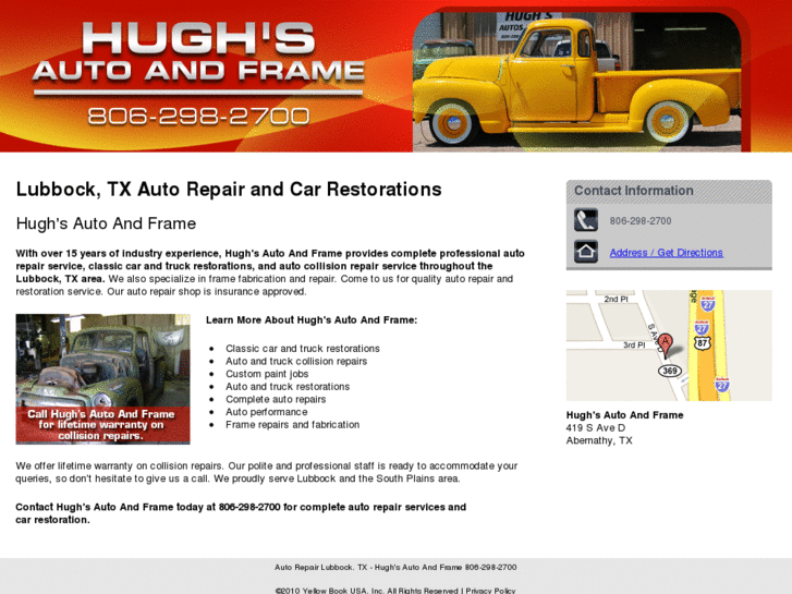 www.hughsautoandframe.com