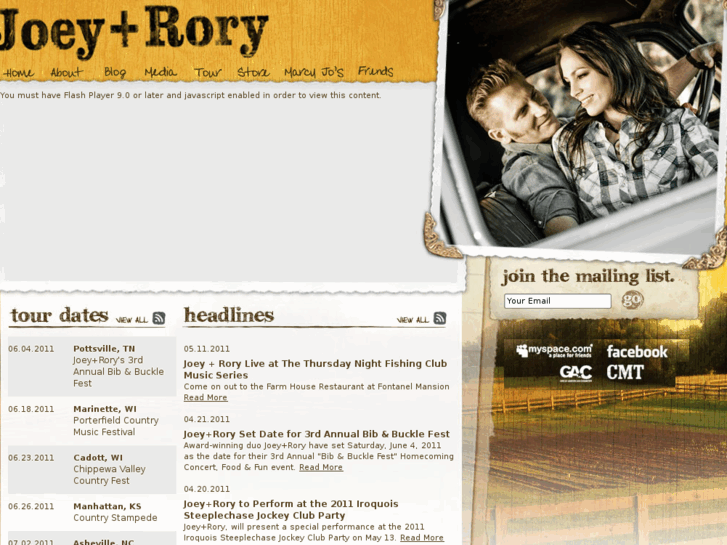 www.joeyandrory.net