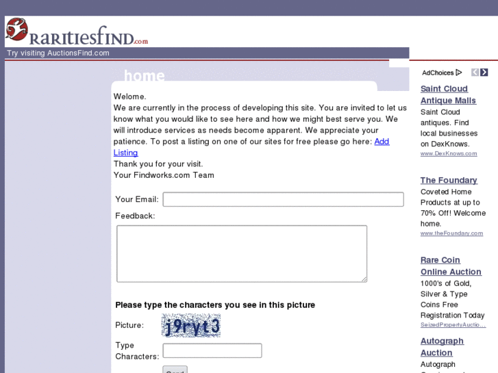 www.raritiesfind.com