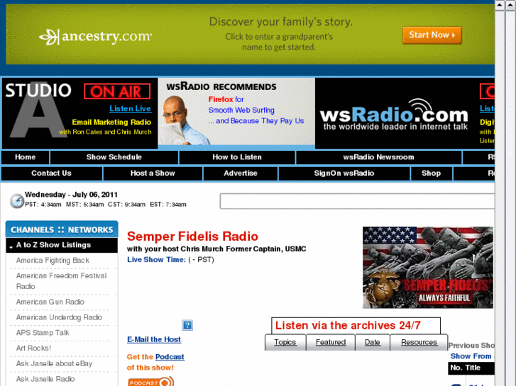 www.semperfidelisradio.com
