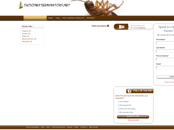 www.tucsonexterminators.net