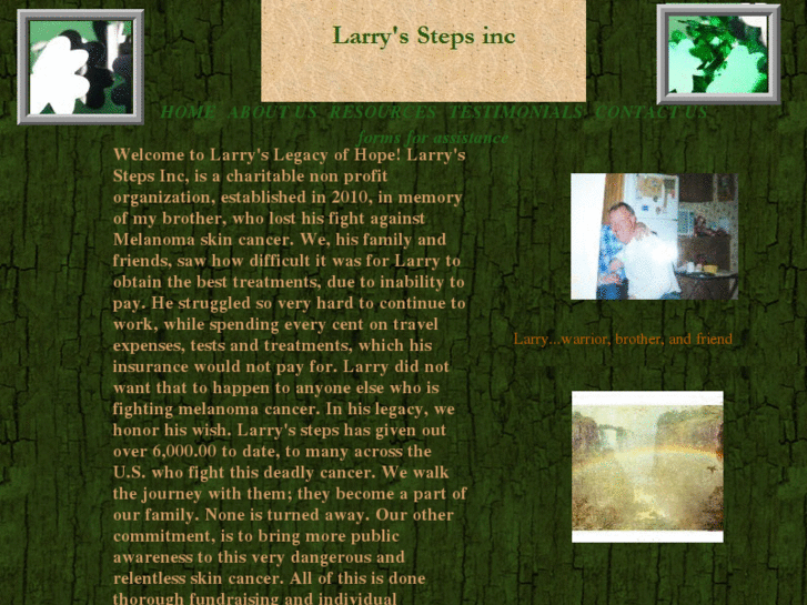 www.larryssteps.org