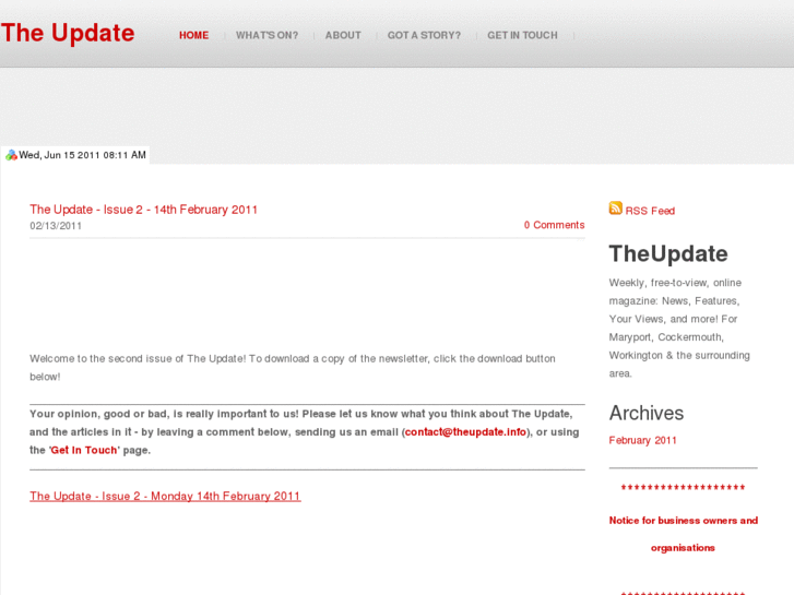 www.theupdate.info