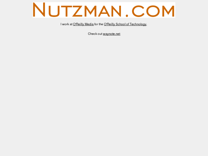 www.nutzman.com