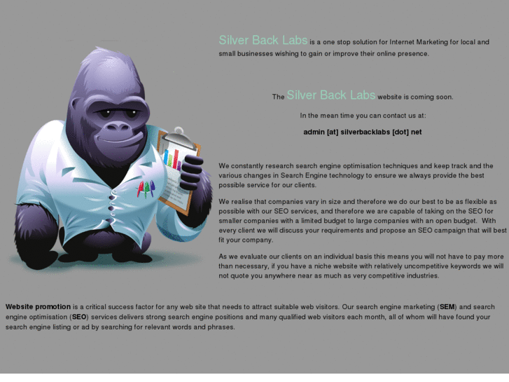 www.silverbacklabs.net