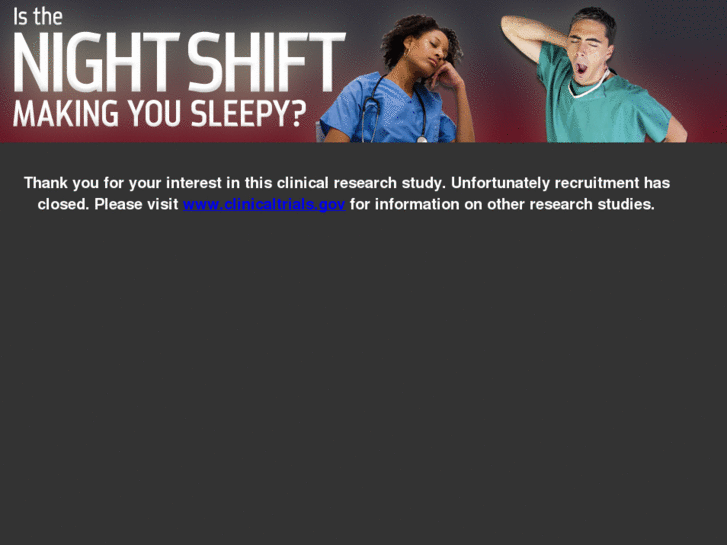 www.nightshiftworkerstudy.net