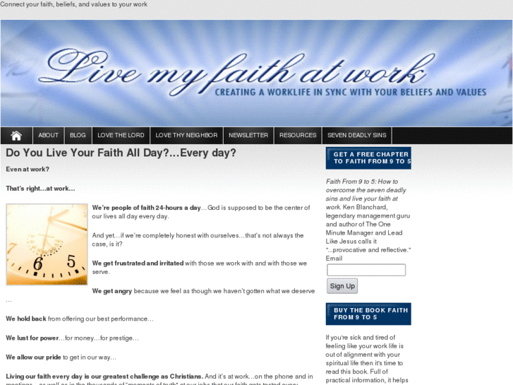 www.liveyourfaitatwork.com