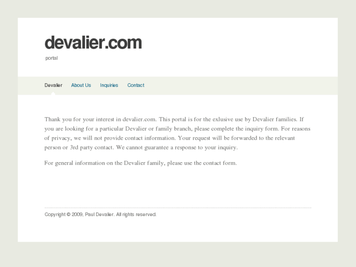 www.devalier.info