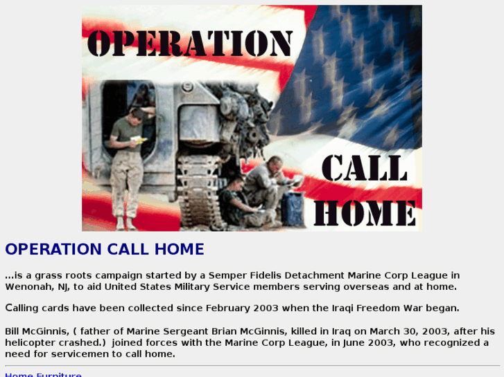 www.operationcallhome.net