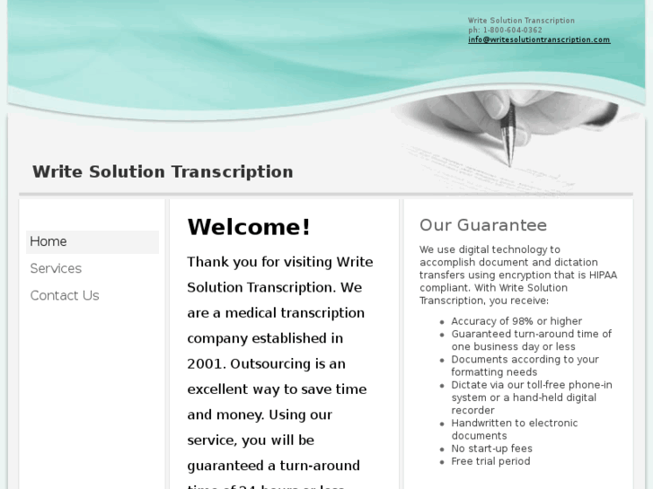 www.writesolutiontranscription.com