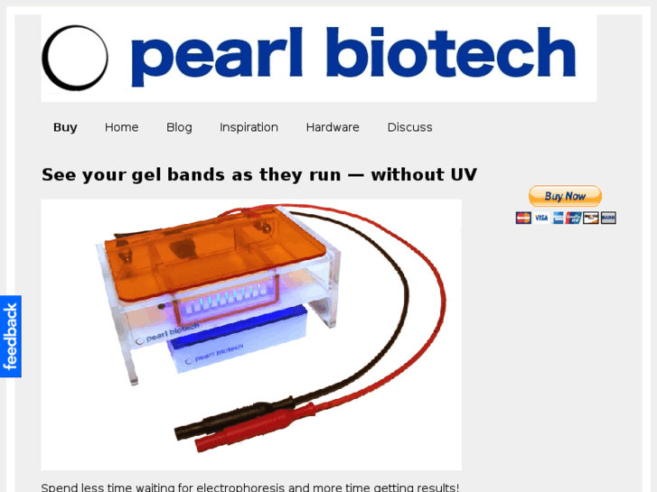 Pearl Biotech Gel Electrophoresis with Blue