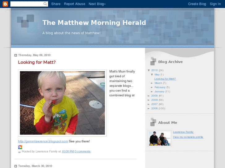 www.mattlawrence.org