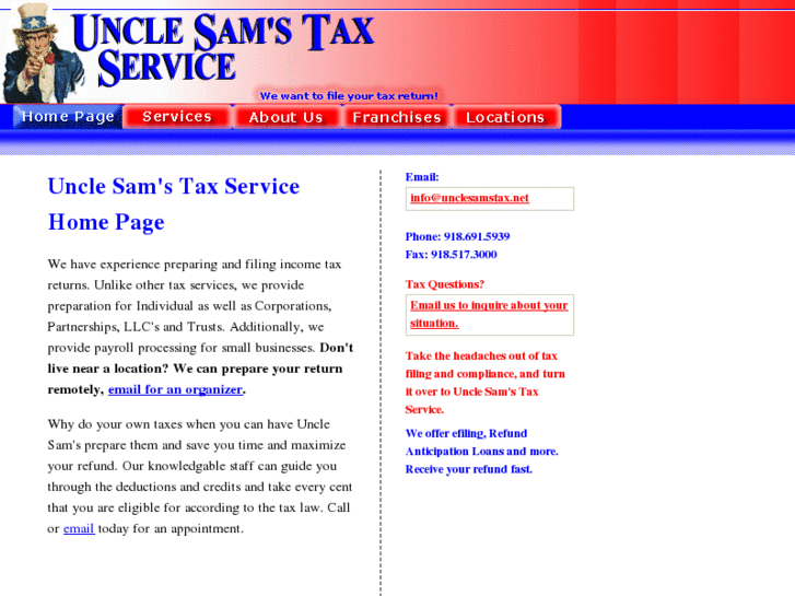 www.unclesamstax.net