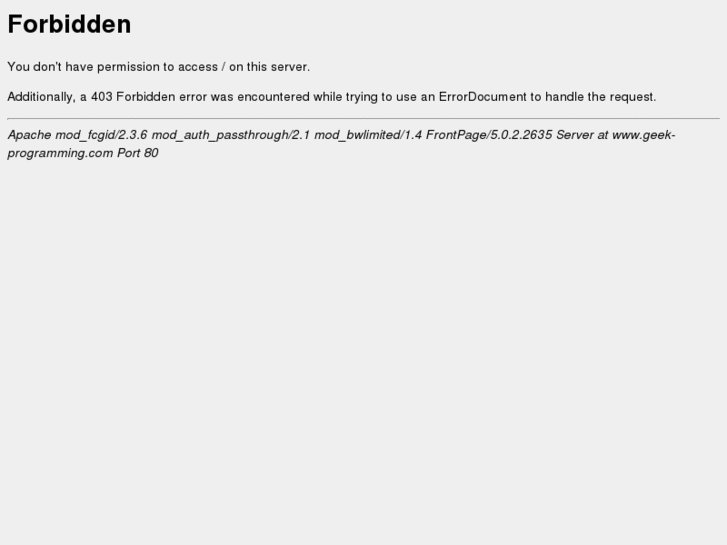 www.geek-programming.com