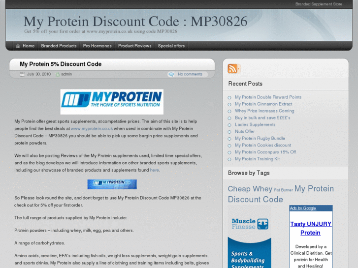www.myproteindiscountcode.net
