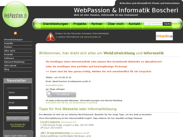 www.webpassion.ch